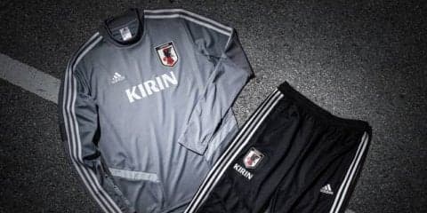 サッカー日本代表オフィシャルトレーニングウェア「TIRO19」に新色のグレーが登場