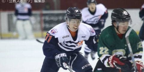 【アイスホッケー部】ラスト18秒、竹高が意地の反撃！連敗の中でも見せる“こだわり”