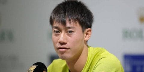 錦織 アロハシャツでウォームアップを行い会場を沸かせる[ハワイオープン]
