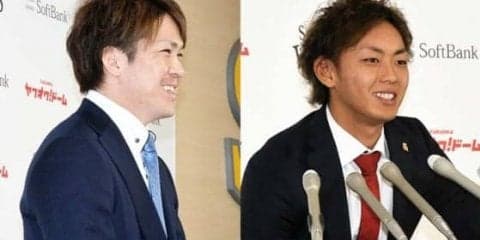 鷹・甲斐は2500万円増、今宮は2.6億×4年　つば九郎が3000円増…26日の主な契約更改