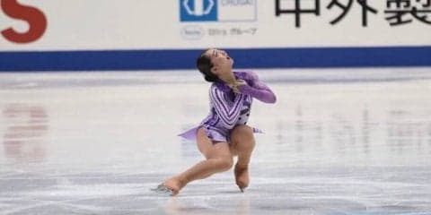 永井・中塩、対照的となったフリースケーティング