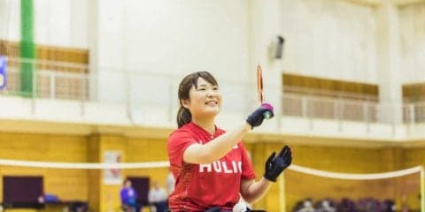 競技歴約1年半で世界大会優勝！ パラバドミントン／里見紗李奈さん【前編】