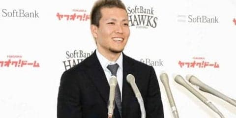 鷹・千賀は「増」、武田は「減」で全選手終了…28日の主な契約更改