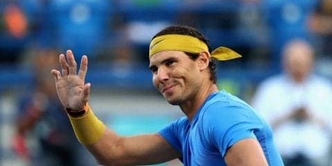 ナダルが約4ヵ月ぶりに実戦復帰。アンダーソン相手に黒星も新シーズンに向け順調