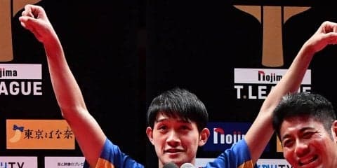 【卓球・Tリーグ】最後はやっぱり吉村和弘！　ノンストップの快進撃で張本にV＜12/27 岡山 vs KM東京＞