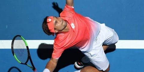 引退を表明しているフェレールが、ズベレフからセットを奪う熱戦を繰り広げる[ホップマンカップ]