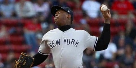 【MLB】「準備万端」の驚異の肉体-“人類最速左腕”の筋トレ写真に「いいね」2万5000件超