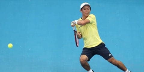 西岡は善戦するも1回戦敗退。序盤でディミトロフを追い詰めるが決めきることができず[ATP250 ブリスベン]