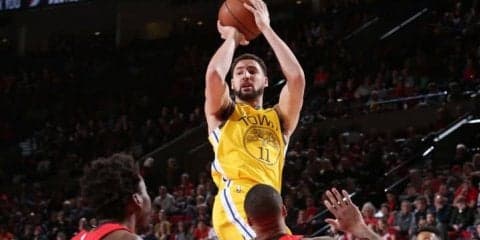 クレイ・トンプソン、『シューターの命』にシャウトした本音「会いたかったぜ！」