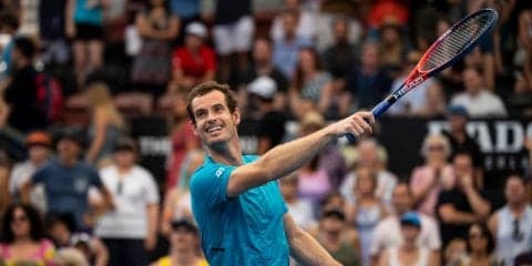 新シーズン初勝利のマレー「結構うまくやれた」。次戦で勢いのある若手と対戦[ATP250 ブリスベン]
