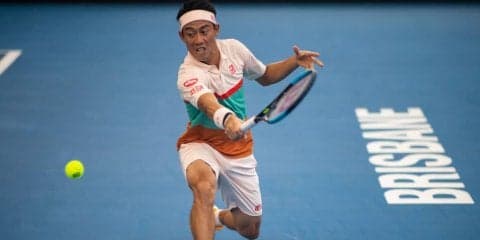 【速報】錦織が第1セットを先取。ディミトロフとの準々決勝[ATP250 ブリスベン]
