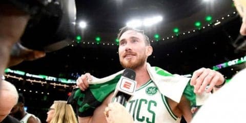 セルティックスのゴードン・ヘイワード、ベンチスタートでシーズンハイの35得点