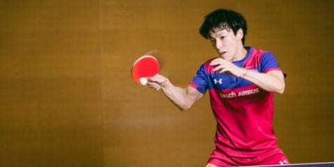 【卓球】打ち始めの“ヤル気UP”に必見　松平賢二のキレキレフットワーク
