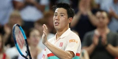 錦織「うっちーとプレーしたかった」インタビューで思わずポロリ[ATP250 ブリスベン]