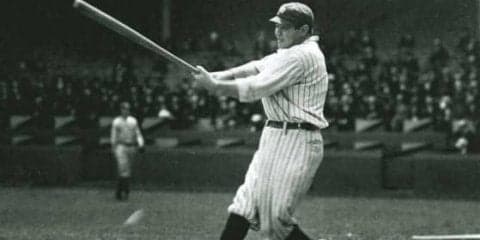99年前にヤ軍移籍のベーブ・ルース　MLB公式公開の当時の練習法動画が話題に