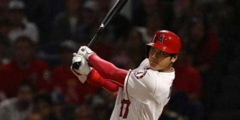 【MLB】2位でも驚愕182キロ超！　大谷翔平、2018年の打球速度トップ5、最速記録は…