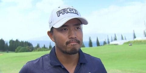 小平智「攻めるしかないので、明日は沢山バーディが取れるように頑張る」　2日目終了後インタビュー