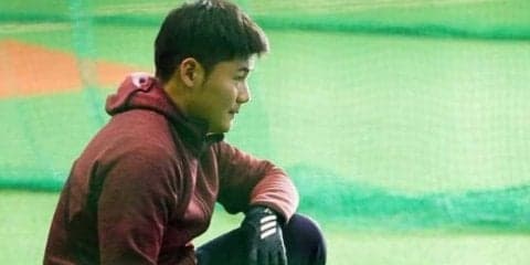 日本ハム清宮が2年目のシーズンに向け自主トレ公開　「今年も宜しくお願いします」