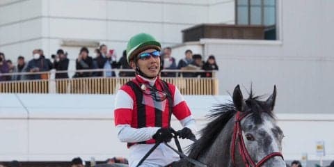【中山金杯】松岡「子供と嫁さんに勝つって約束していた」ウインブライト重賞4勝目