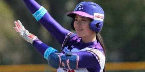 【女子プロ野球】「美女9総選挙」2位のみなみ、熱い思い綴る「力も、スピードもないけど…」
