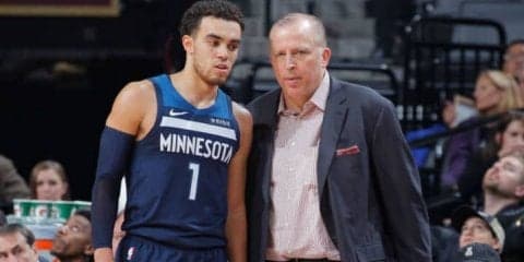 思うような成績を残せていないウルブズ、ヘッドコーチのトム・シボドーを解任