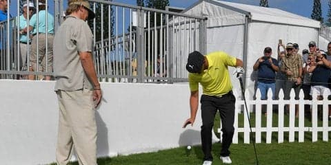 新ルールはゴルフ中継で勉強できる？PGAツアーでみたデシャンボーのセントリーTOC3日目のケース