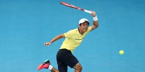 西岡が世界84位破り準々決勝進出。初戦に続き圧勝[ATP250 シドニー]