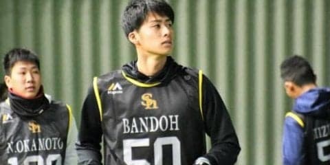 背番号「50」引き継いだ鷹ドラ4、摂津は「偉大な方。自分もそうなるように」