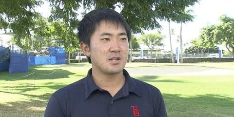 金谷拓実「去年の1年間で8キロくらい増えた」　大会前インタビュー　