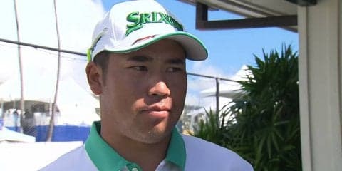 松山英樹「明日も伸ばせるように頑張る」　2日目終了後インタビュー
