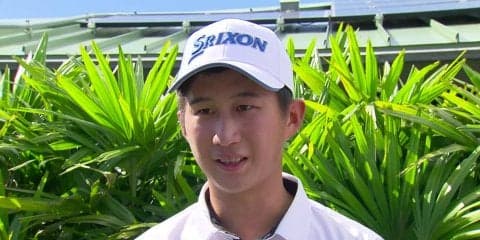 星野陸也「パターが全く入らず流れが掴めなかった」　2日目終了後インタビュー