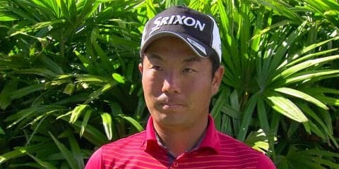 稲森佑貴「上位を目指して思い切りやる」　2日目終了後インタビュー