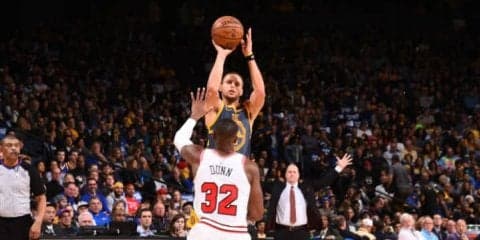 ステフィン・カリーが通算3ポイントシュート成功数2285本に到達、歴代3位に浮上