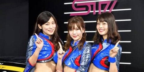 新コスチュームで登場、スバルレースクイーン「BREEZE」…東京オートサロン2019