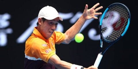 【速報】錦織が第1セットを落とす。世界176位、予選勝者との1回戦[全豪オープン]