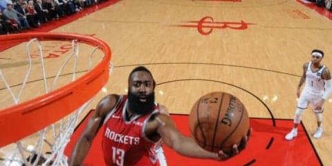 アンストッパブルのジェームズ・ハーデン、57年ぶりに2試合連続55得点超え