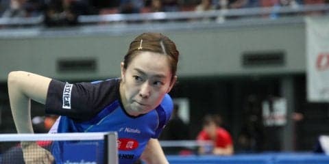 【卓球】石川佳純「自分のプレーが速くなっている」シングルス初陣飾る　＜全日本卓球2019・女子単＞