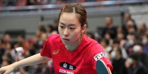 【卓球】石川佳純、Tリーガー対決で圧勝  10点しか与えず＜全日本卓球2019・女子単＞
