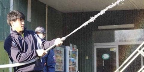 西武新人が消防訓練に参加　ドラ3山野辺は“リーダー格”「雰囲気を作れている」