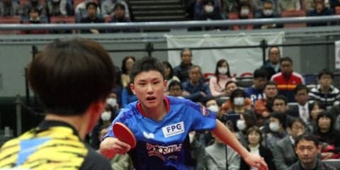 【卓球】張本智和 エリアカの先輩に薄氷の勝利