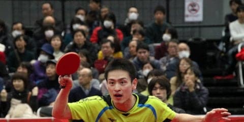 【卓球】大島“バズーカ級”フォアハンドが炸裂　大矢との乱打戦制す＜全日本卓球2019・男子単＞