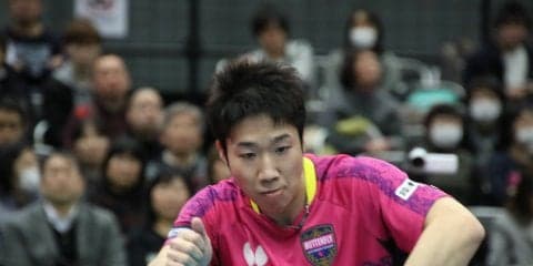 【卓球】水谷隼が学生王者を圧倒　6回戦で上田仁と対戦