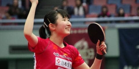【卓球】早田が石川破る金星　強気のバックハンドで1年越しリベンジ＜全日本卓球2019・女子単＞