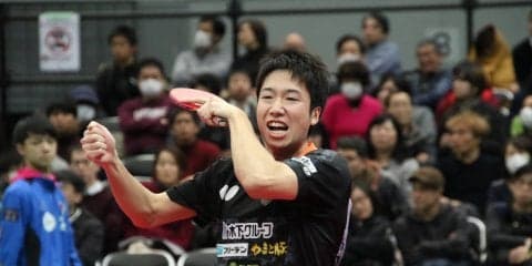 【卓球】水谷が上田下しベスト8入り  次戦は丹羽と対決＜全日本卓球2019・男子単＞