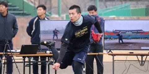 鷹・千賀、甲斐に“対抗”？　報道陣に缶コーヒー差し入れ「僕は自販機じゃない」