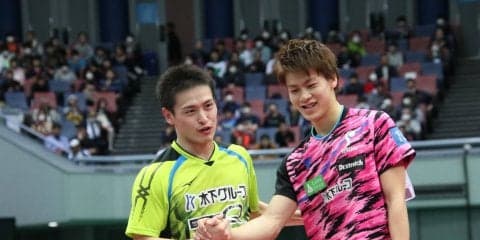 【卓球】大島祐哉、木下の同士討ち制す　張本の待つ準決勝へ