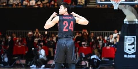 妻のユニフォームでダンクコンテストに挑戦した藤髙宗一郎「めっちゃ楽しかった」