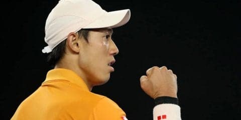 錦織 「無心でやっているだけ」。大逆転で今大会最長の5時間マッチを制しベスト8進出[全豪オープン]