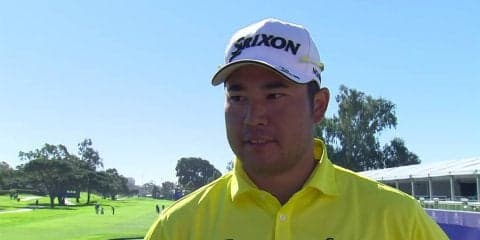 松山英樹「ティーショットとパッティング」が鍵　大会前インタビュー