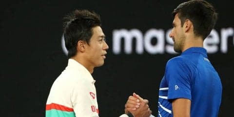 ジョコビッチ「ケイと一緒に思い切り試合がしたかった」。途中棄権の錦織を思いやる[全豪オープン]